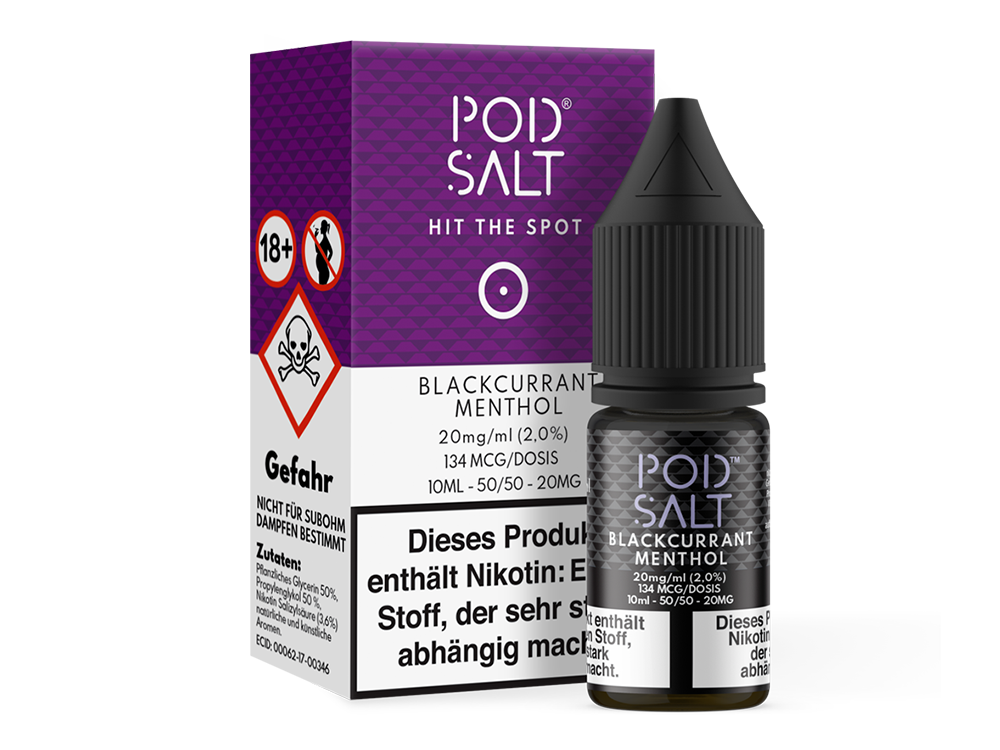Pod Salt Core - Blackcurrant Menthol Pod Salt Core - Blackcurrant Menthol
