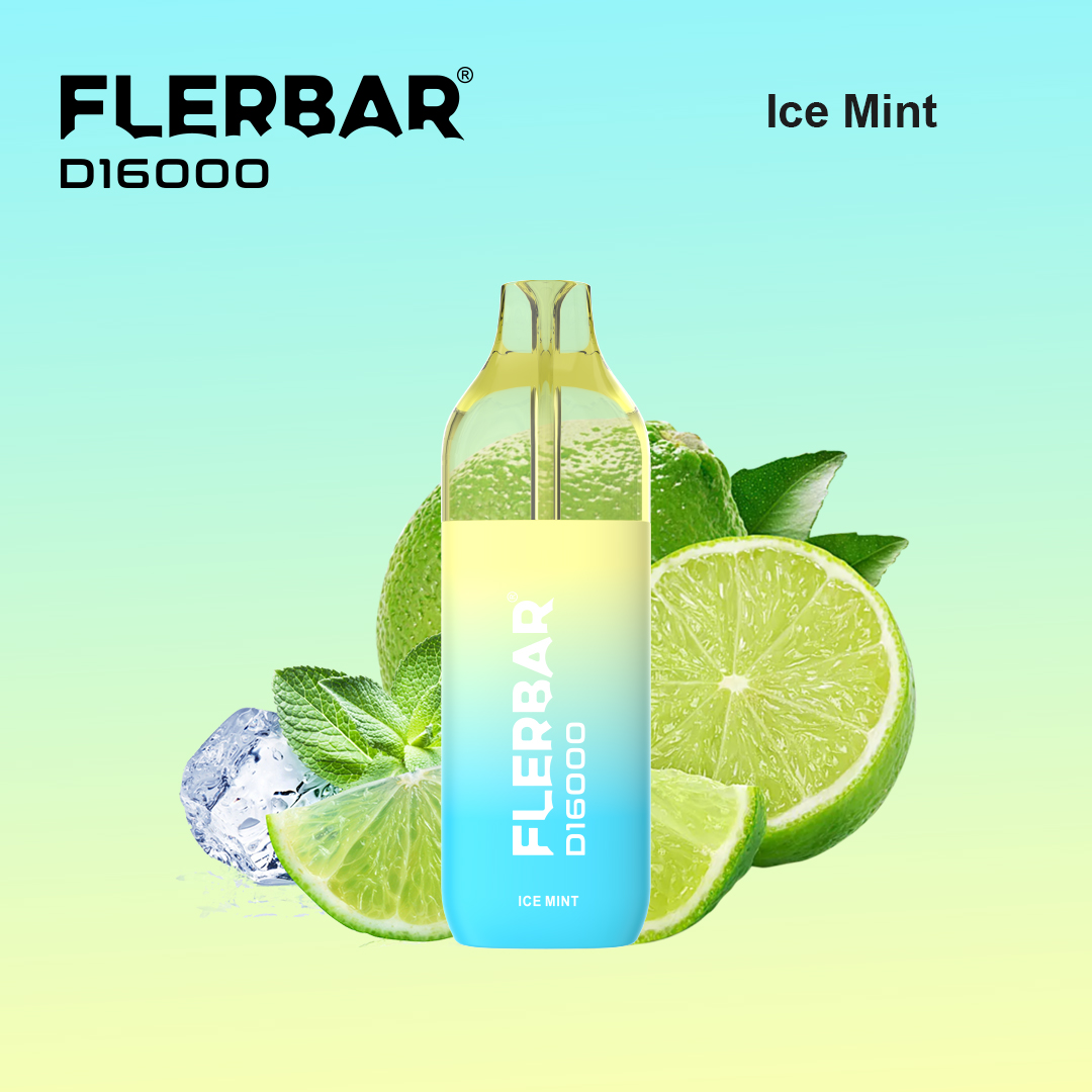 Flerbar D16000 - Ice Mint - 2ml + 10ml