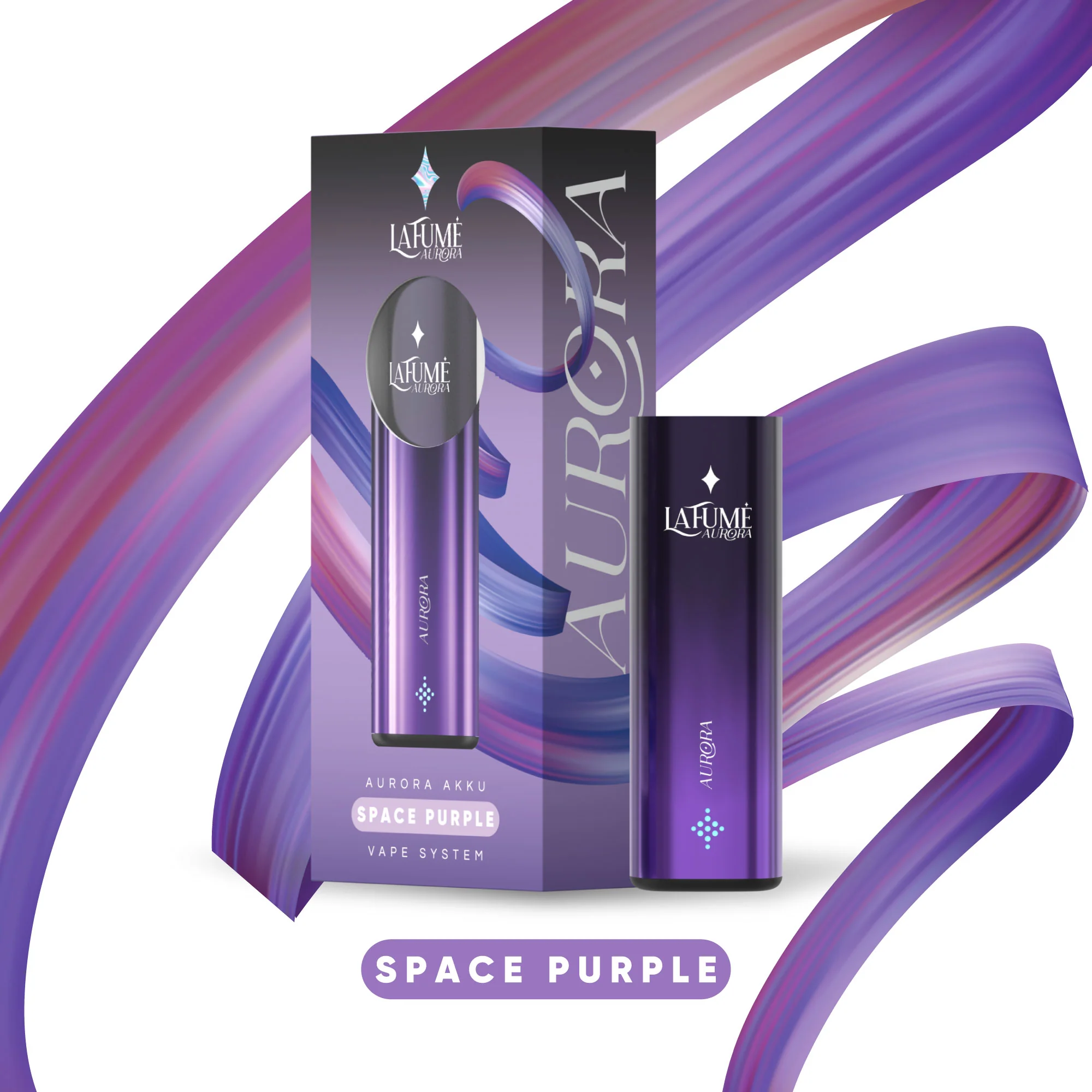 La Fume Aurora Akku - Space Purple La Fume Aurora Akku - Space Purple
