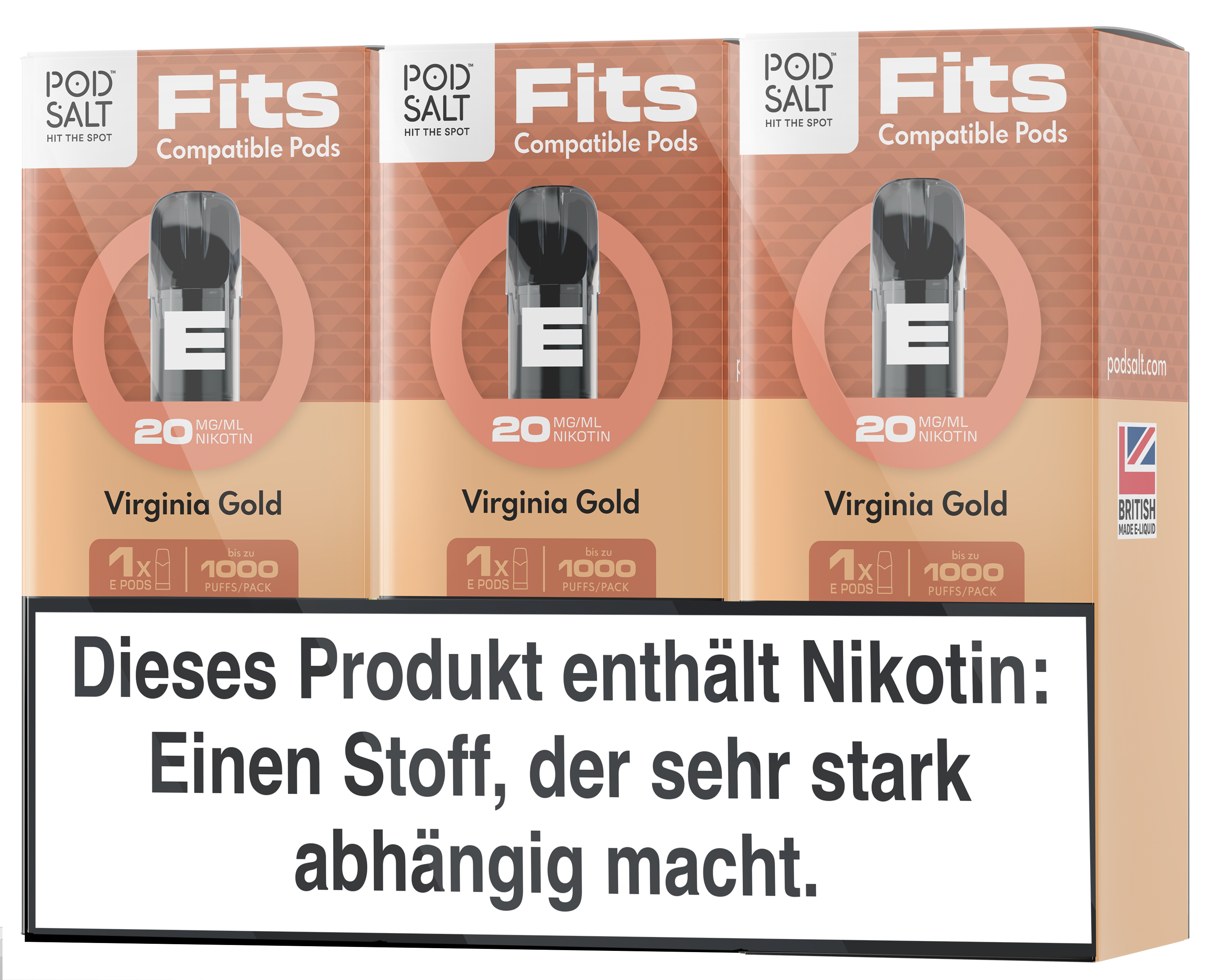 Pod Salt / Fits Pods - Virginia Gold