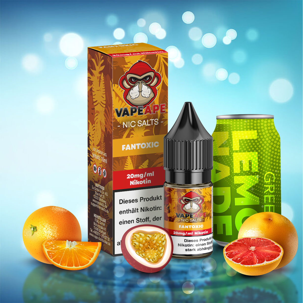 VapeApe Liquid - Fantoxic VapeApe Liquid - Fantoxic