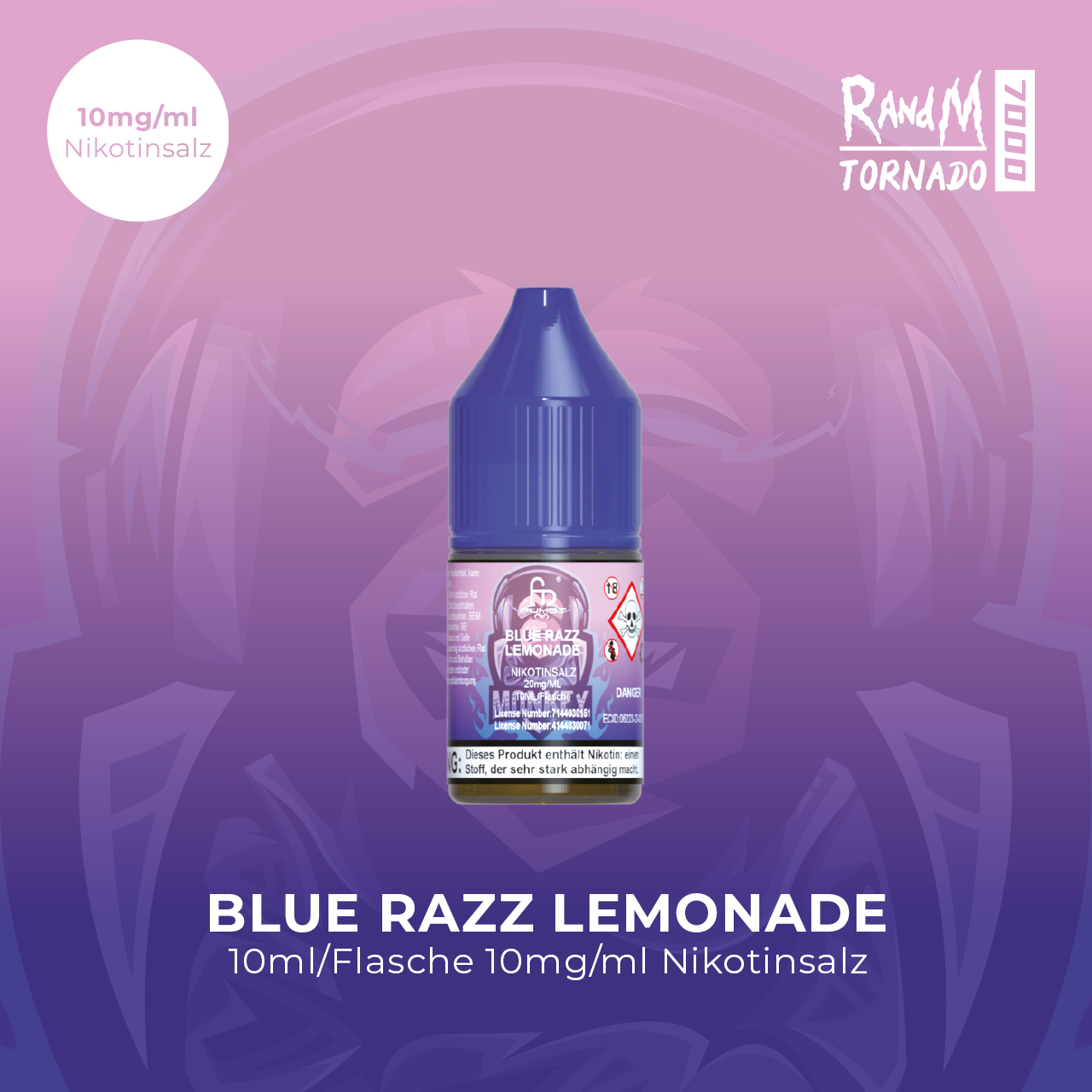 RandM Tornado - Blue Razz Lemonade RandM Tornado - Blue Razz Lemonade