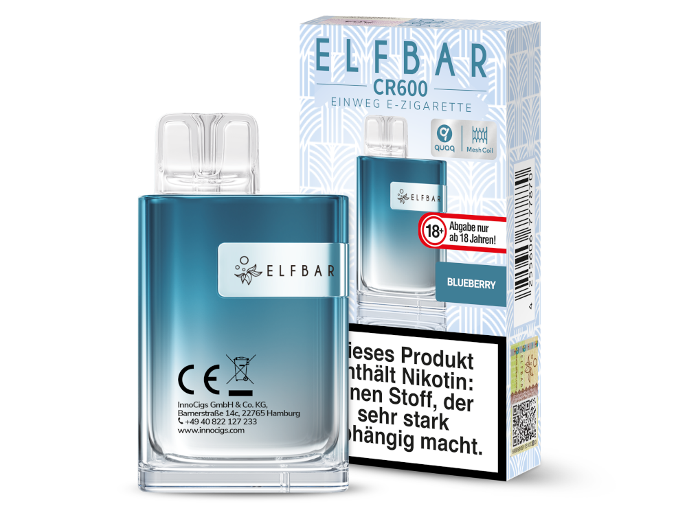 ELF BAR CR600 - Blueberry