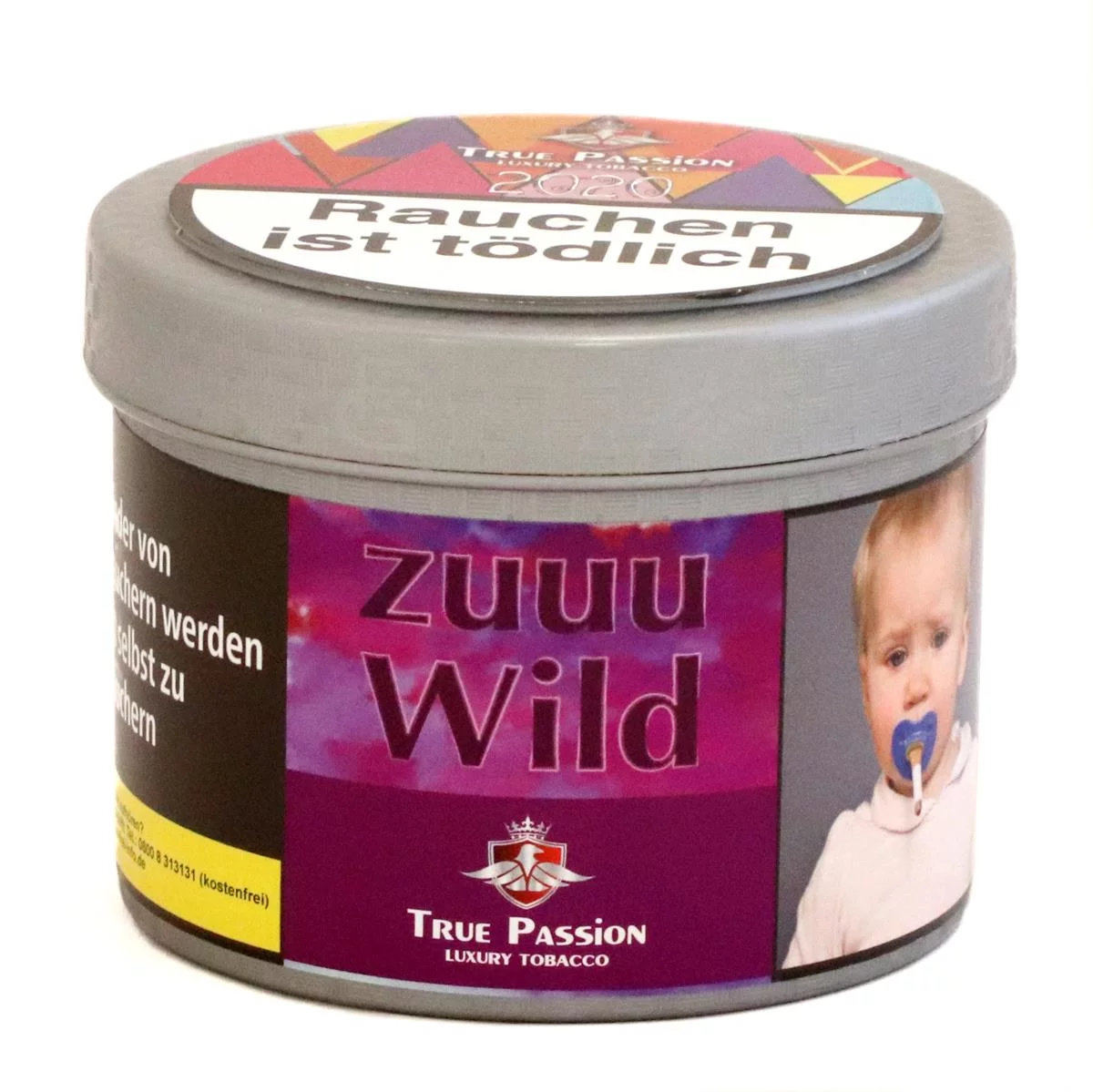True Passion Shisha Tabak (200g) - Zuuu Wild True Passion Shisha Tabak (200g) - Zuuu Wild
