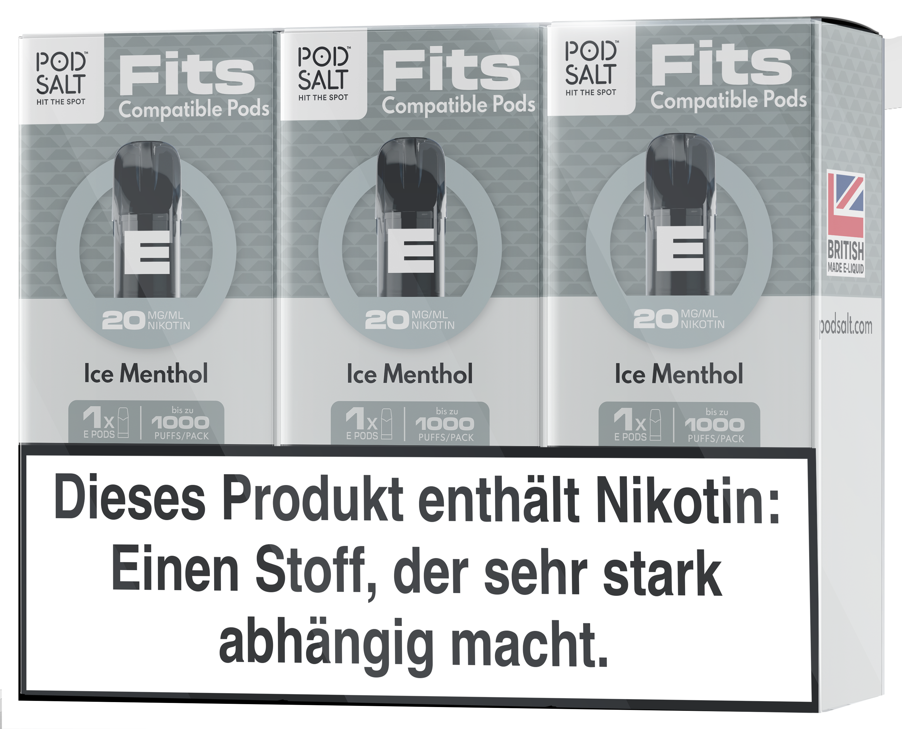 Pod Salt / Fits Pods - Ice Menthol