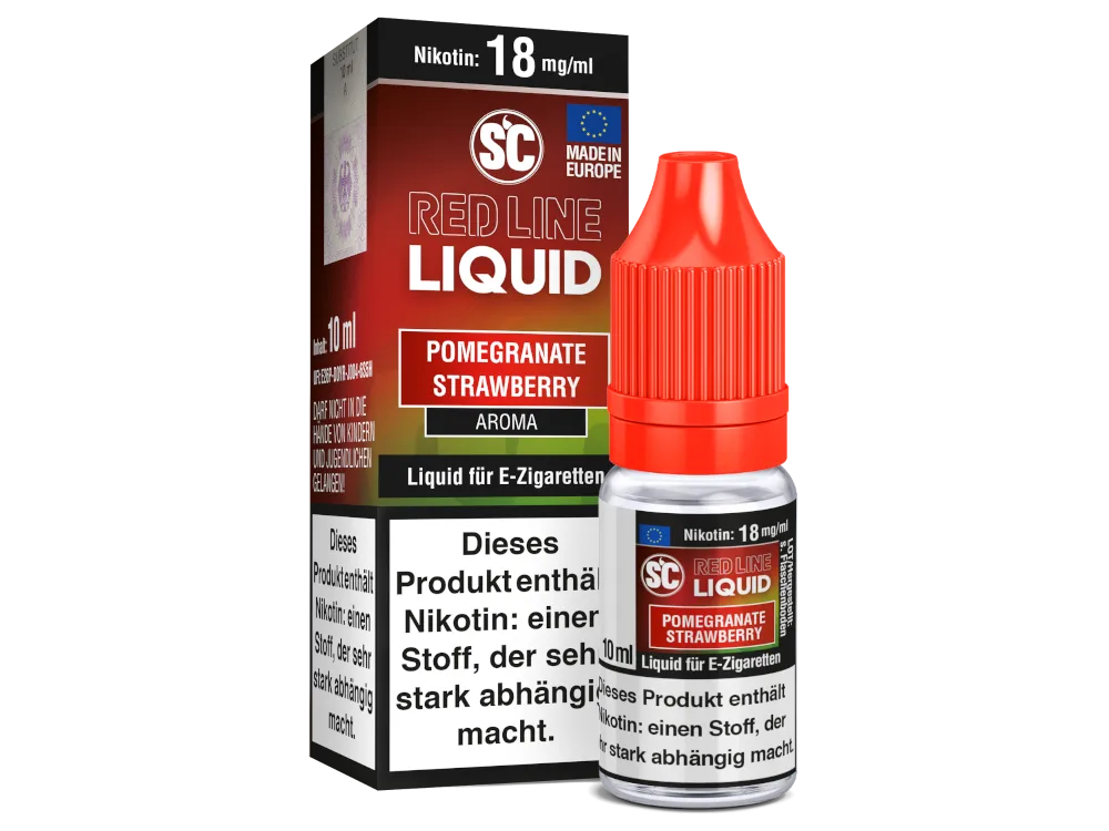 SC Red Line Nikotin - Pomegranate Strawberry