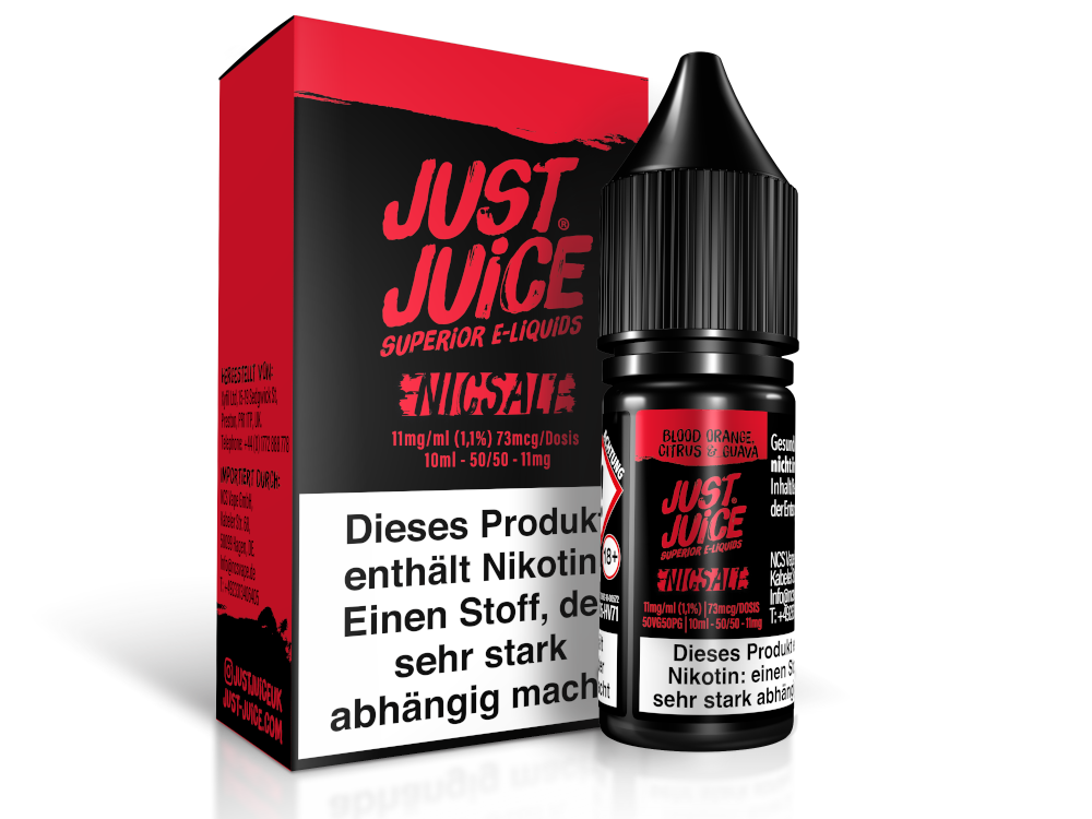 Just Juice - Blood Orange, Citrus & Guava