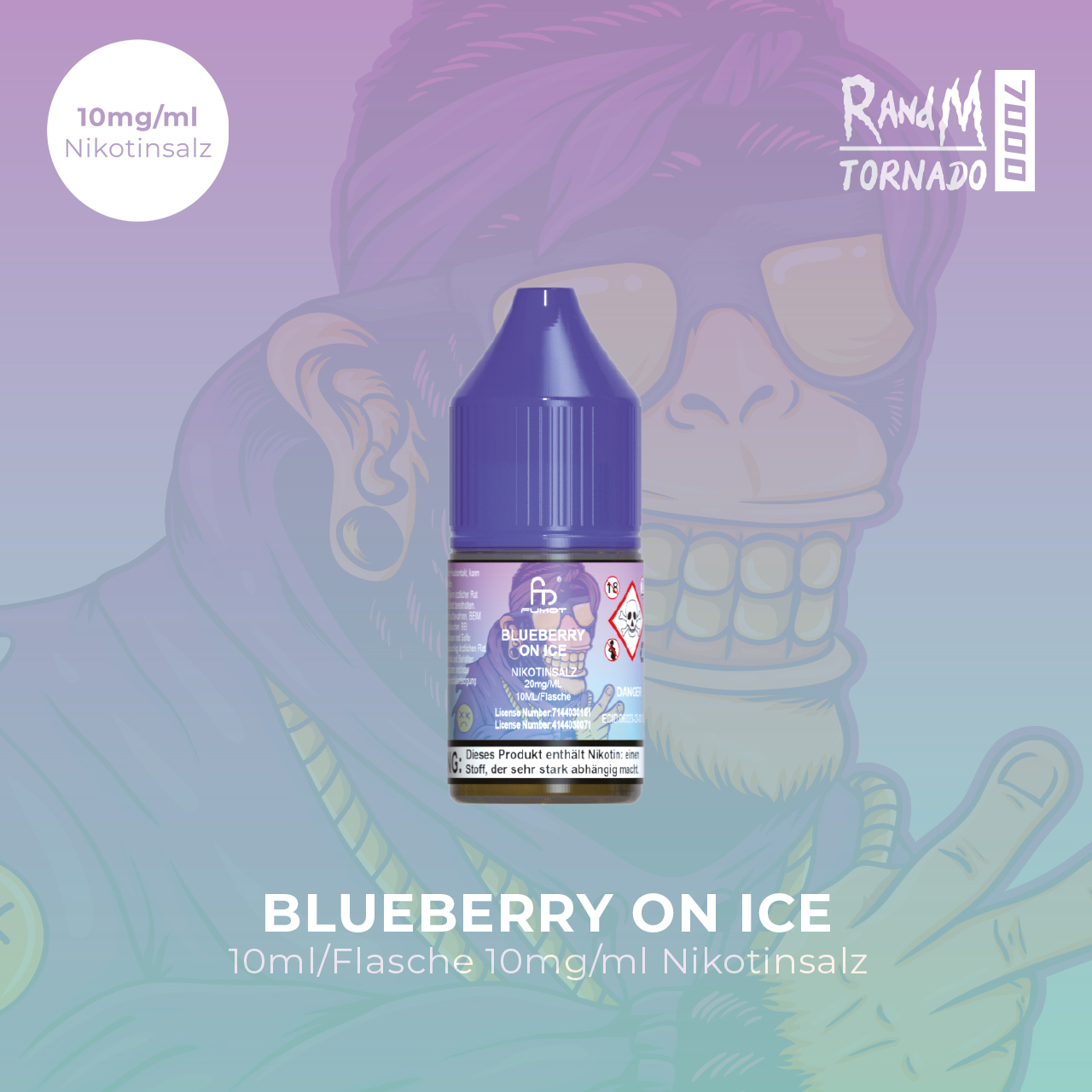 RandM Tornado - Blueberry on Ice RandM Tornado - Blueberry on Ice