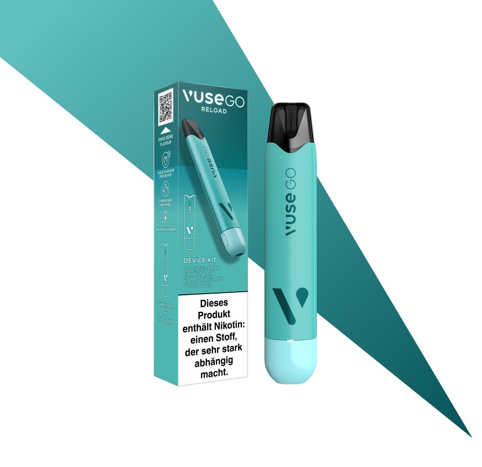Vuse Go Reload Device Kit Pen - Aqua Vuse Go Reload Device Kit Pen - Aqua