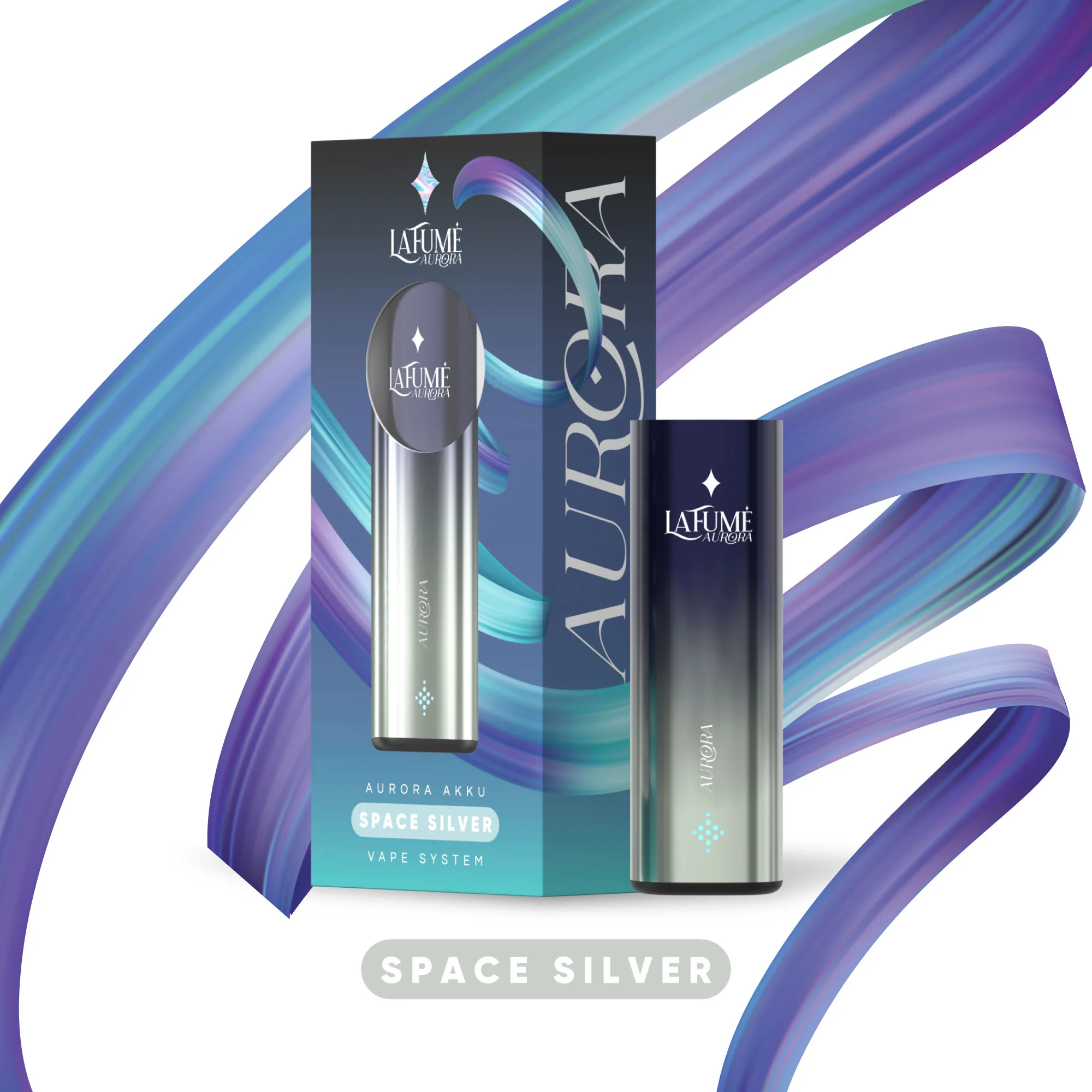 La Fume Aurora Akku - Space Silver La Fume Aurora Akku - Space Silver