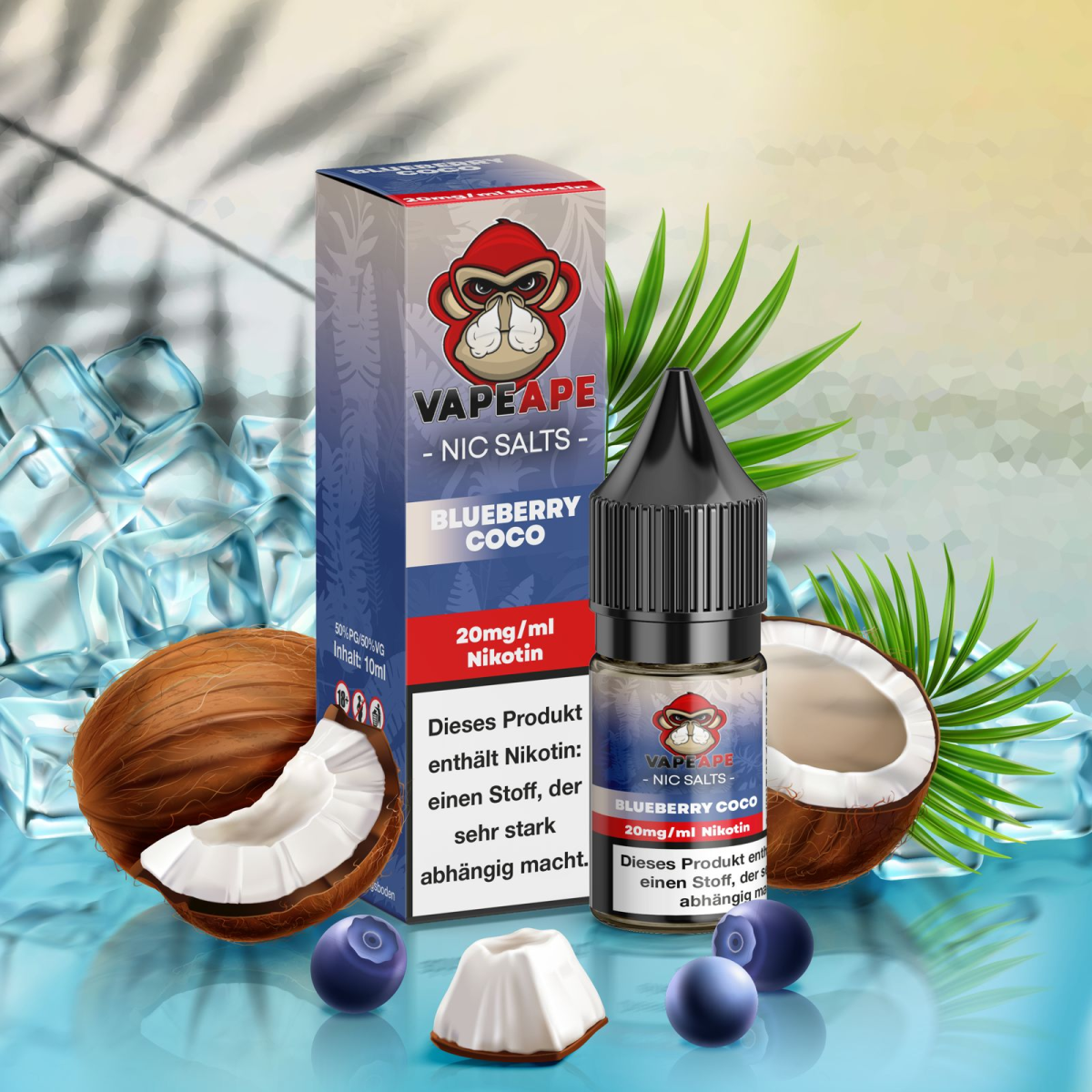VapeApe Liquid - Blueberry Coco