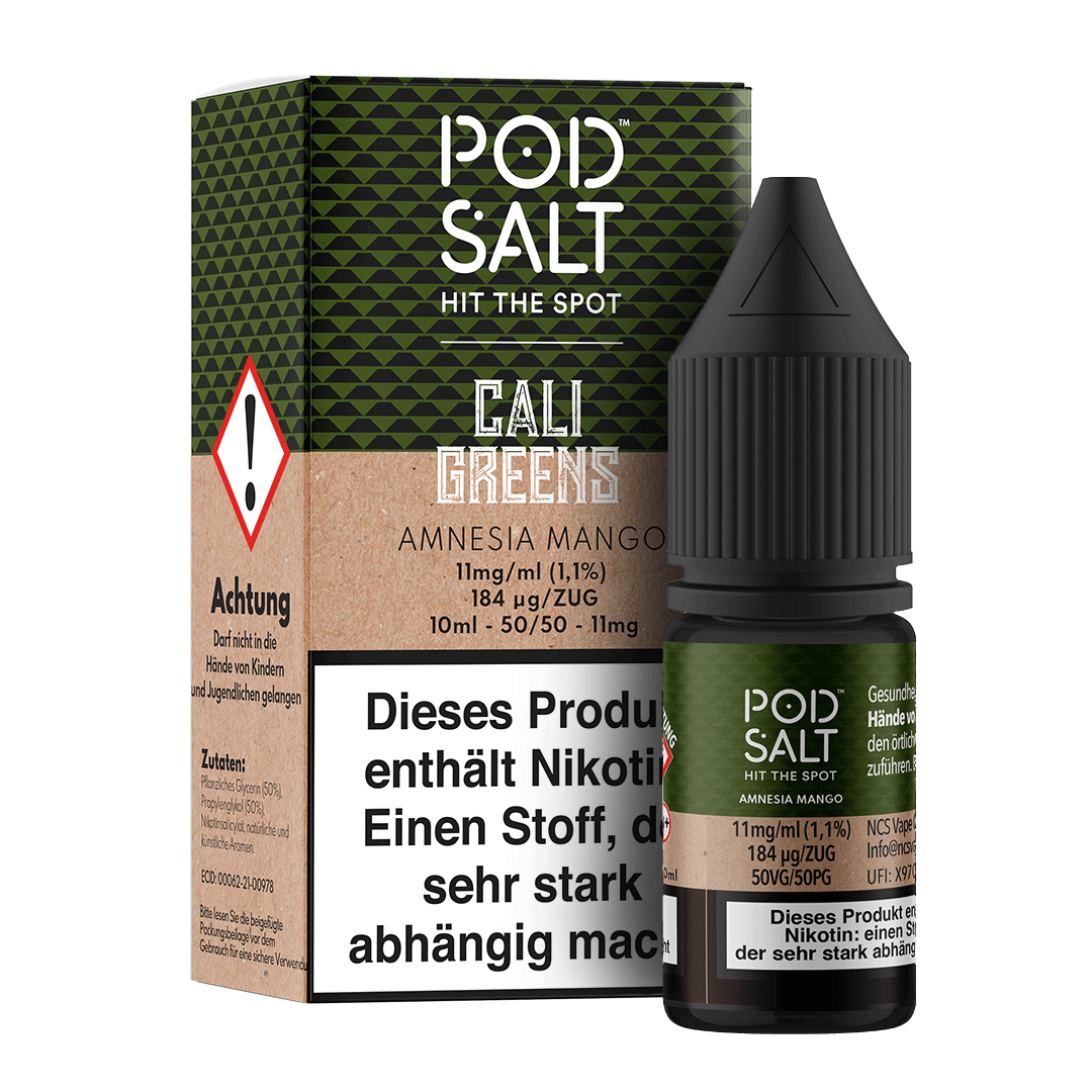 Pod Salt Fusion - Amnesia Mango Pod Salt Fusion - Amnesia Mango
