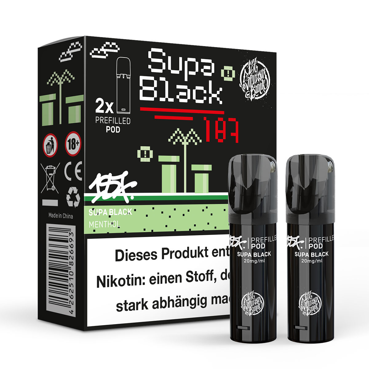 187 Strassenbande Doppelpods - Supa Black 187 Strassenbande Doppelpods - Supa Black