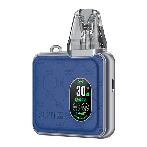 OXVA Xlim SQ Pro Kit - Blue Leather