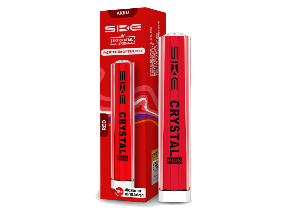 SKE CRYSTAL PLUS Pod Kit - Red