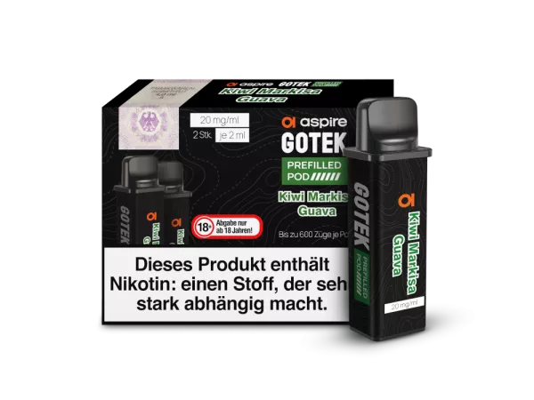 Aspire GoTek X POD (2stk) - Kiwi Markisa Guava