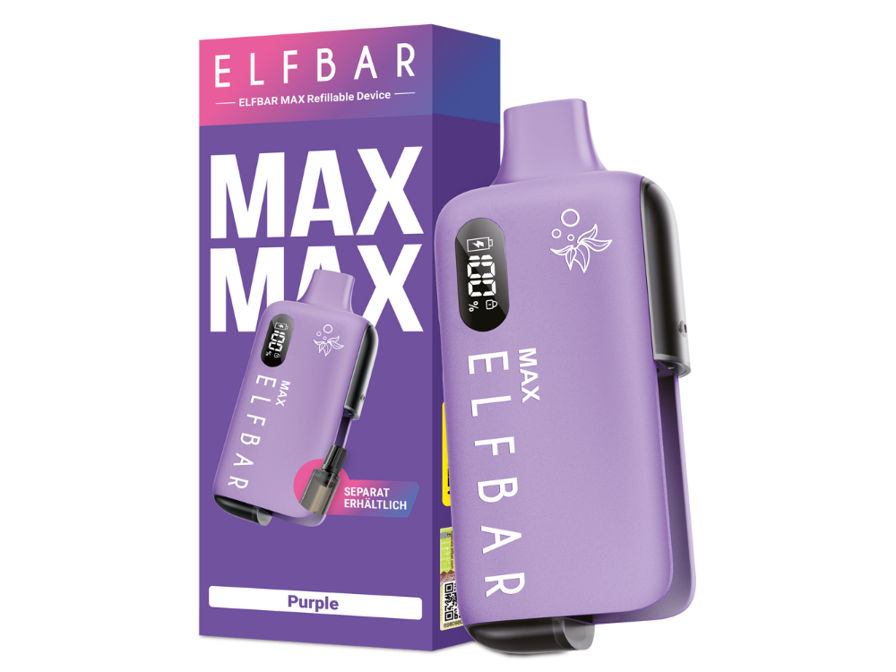 Elfbar Max 6000 Pod System - Purple Elfbar Max 6000 Pod System - Purple